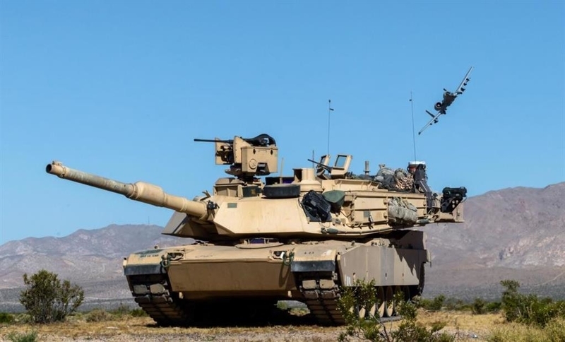 世界最強の呼び声も高い米軍のM1A2戦車。台湾への売却が決まった(米陸軍提供)