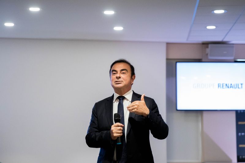 Renault SA Chairman Carlos Ghosn Presents Full Year Earnings