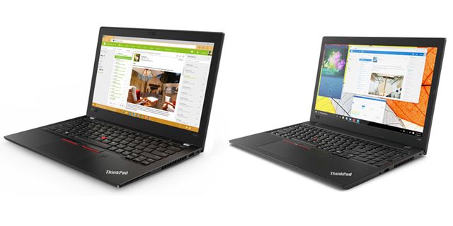 （例）ThinkPad X280、ThinkPad L580