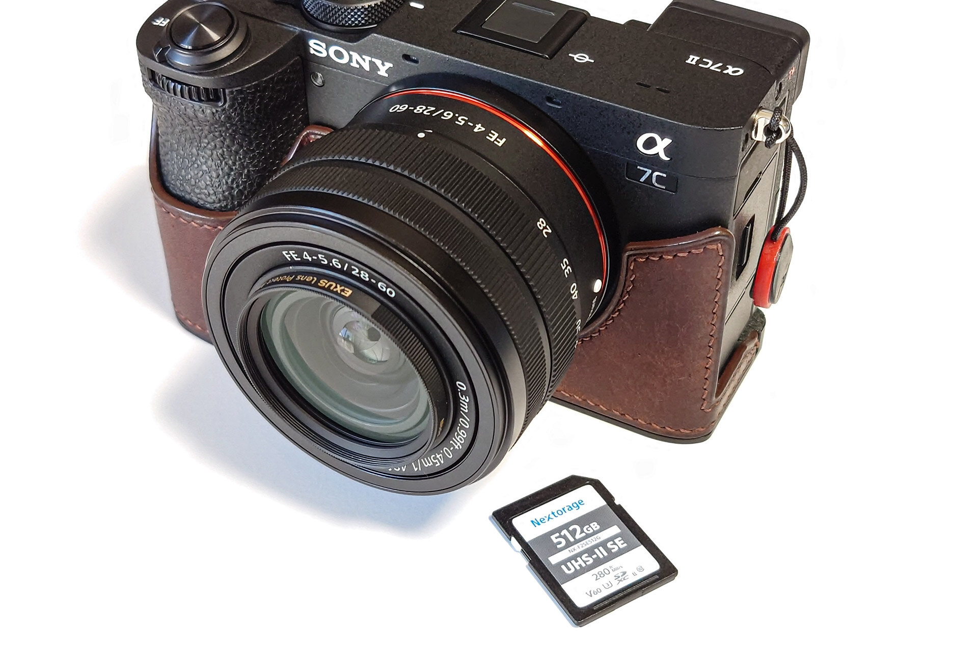 NextorageのUHS-II V60 512GB SDXCカードを α7CII で試す！NX-F2SE512G