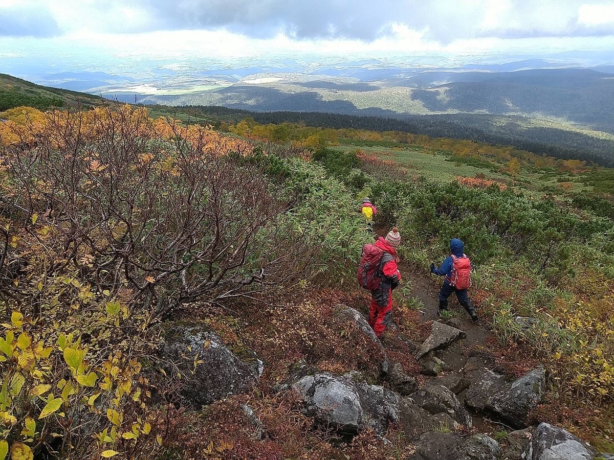 オプタテシケ山 22 9 25 旭川山岳会