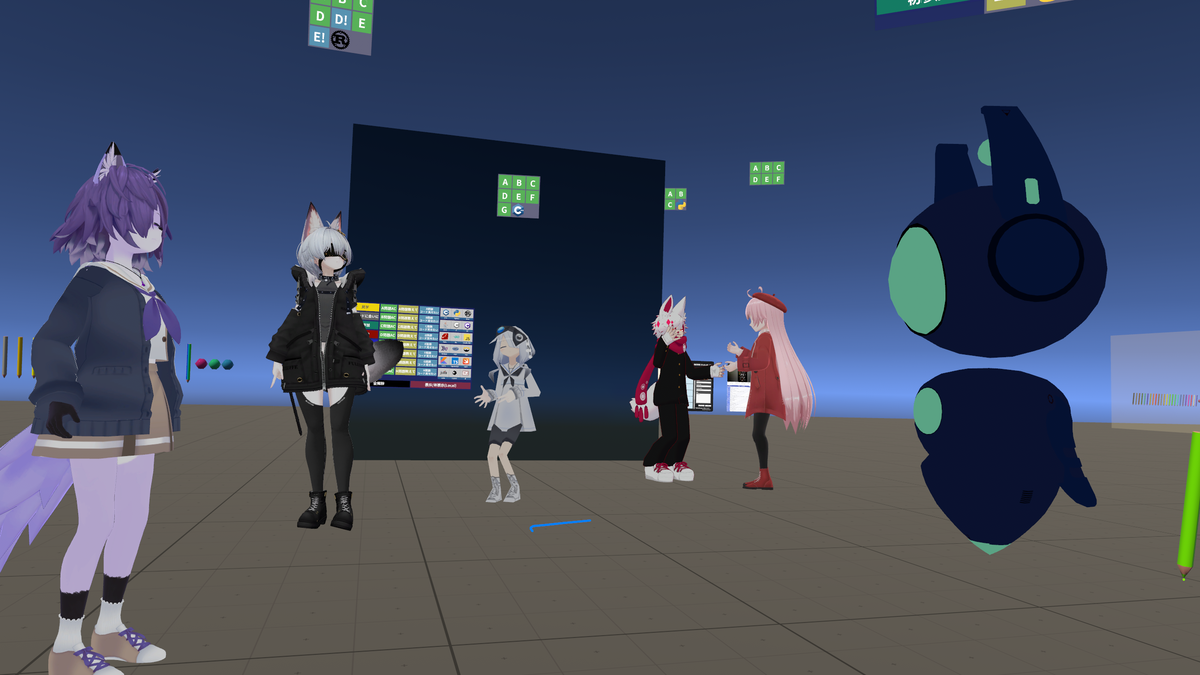 【VRChat】【AtCoder】VRC競プロ部のABC感想会とはなんなのか - あめんばーどのバーチャル日記