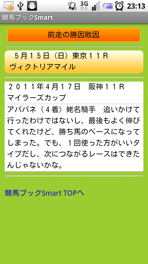 Androidアプリ 競馬ブックsmart がリリースされたので使ってみた おはようからおやすみまで くらしに競馬を広げる Androidアプリ 競馬ブックsmart がリリースされたので使ってみた おはようからおやすみまで くらしに競馬を広げる