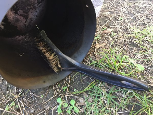 薪ストーブ煙突掃除