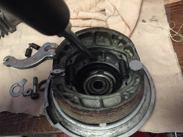 アメリカンダックスのブレーキ