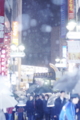 [夜景][雪]