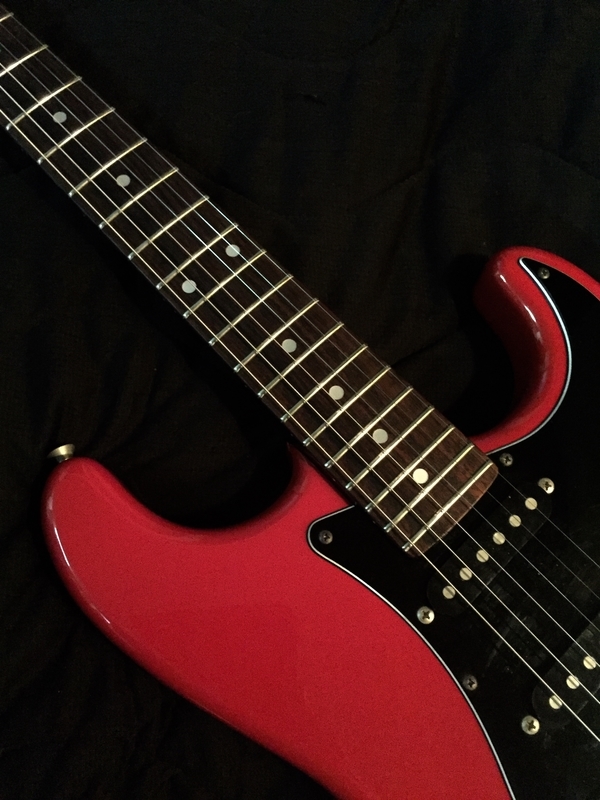 Fender Japan ST NR-BG / Torino Red ～ Brad Gillis ( Limited Model