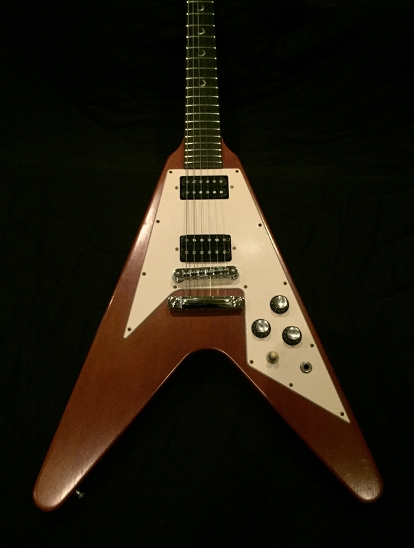 【希少品】Gibson HOLY V ギブソン ホーリーV エレキギター Gibson The Holy V Electric Guitar (Worn Cherry)