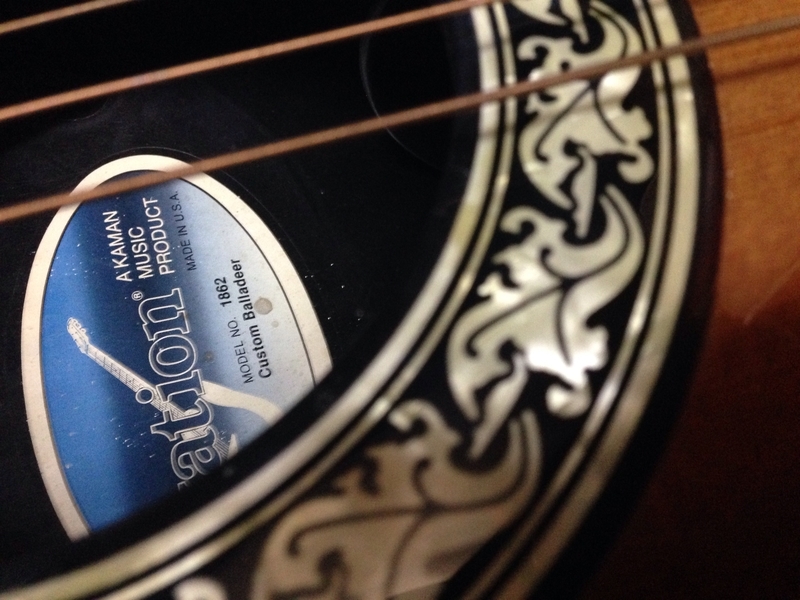 1987 Ovation 1862 Custom Balladeer / SOLD - amethystguitars's diary