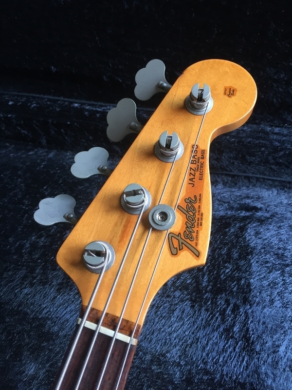 Fender USA American Vintage 62jazzBassペグ 1982 Fender American Vintage '62 Jazz Bass Stacked Knob