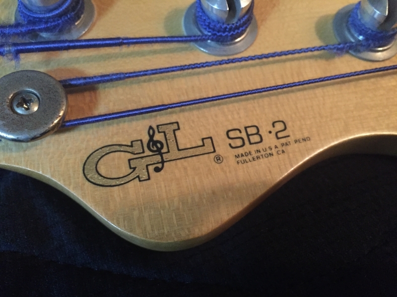 1992 G&L USA SB-2 / 3TS ～ Fletless ( Rare Spec & Leo Fender Last