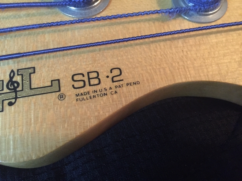 1992 G&L USA SB-2 / 3TS ～ Fletless ( Rare Spec & Leo Fender Last