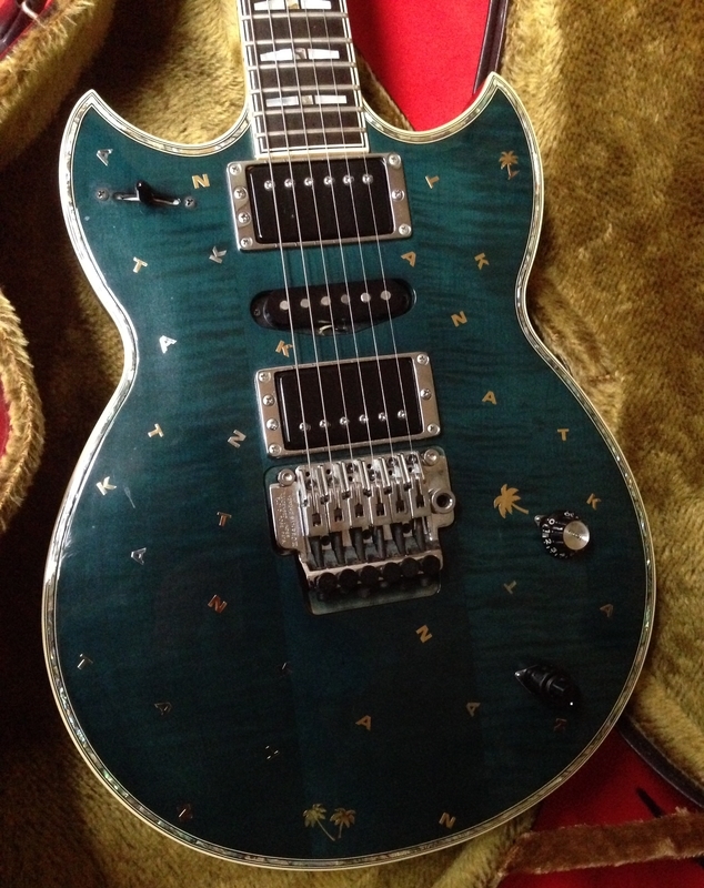 2001 YAMAHA SG-T2 Takanaka ～ See Through Navy / SOLD