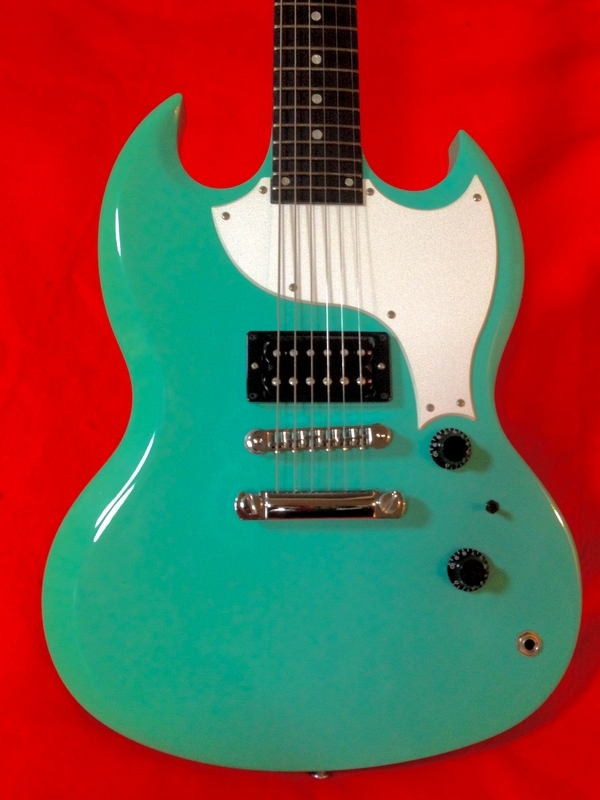 1998 Gibson SG-X Carribean Blue ( Summer beach Selies only 1998