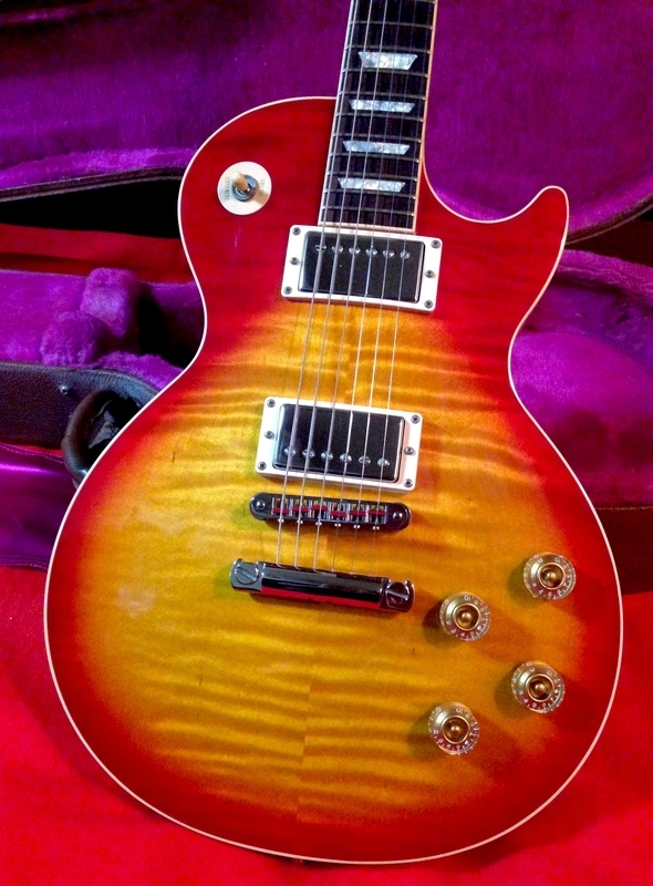 2002年製Gibson Les Paul Standard プレミアムプラス？ GibsonLes Paul Standard DC Plus -Trans Amber- 2002年製