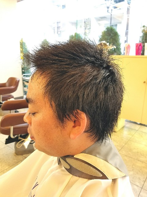 刈りあげないくらいの短髪で セット楽ちんメンズショート 原宿 表参道美容師 田中亜彌のブログ