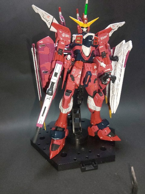 ガンプラ】RGジャスティスガンダム 簡単仕上げの完成レビュー