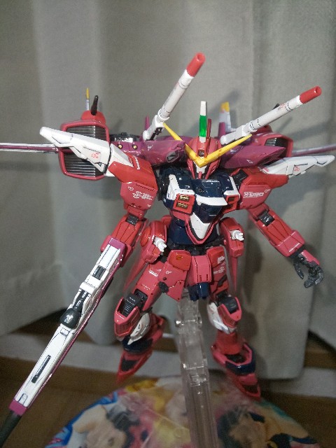 ガンプラ】RGジャスティスガンダム 簡単仕上げの完成レビュー