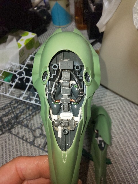 ガンプラ】HGクシャトリヤ改造！ バインダーを開口してみたは