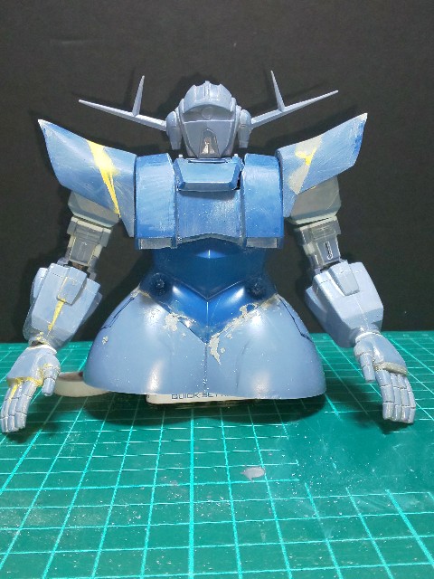 ガンプラ 旧キットジオング改造 ディテールアップ もう後戻り出来ねぇ Amidam現象