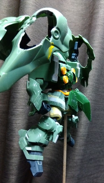 SDガンプラ完成品　クシャトリヤ ガンプラ】BB戦士クシャトリヤ完成！ SDガンダムは奥が深い