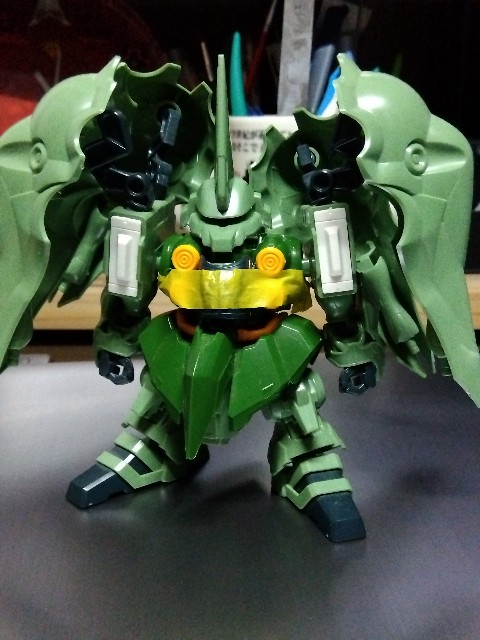 SDガンプラ完成品　クシャトリヤ ガンプラ】BB戦士クシャトリヤ完成！ SDガンダムは奥が深い