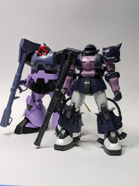 ガンプラ】HGUC高機動型ザクⅡ06Rレビュー！ 黒い三連星とは