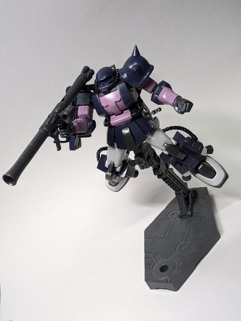 HG 黒い三連星専用『高機動型ザク』ジャンク ガンプラ】HGUC高機動型ザクⅡ06Rレビュー！ 黒い三連星とは