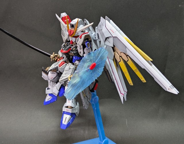 ガンプラ】MGSDフリーダムガンダム完成！ マイティーストライク