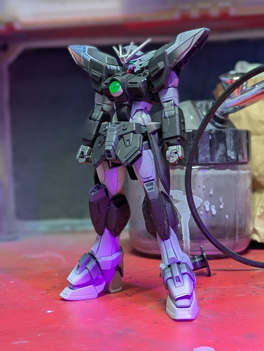 ガンプラ】HGACウイングガンダムゼロ！ 改修全塗装して完成！ - amidam現象