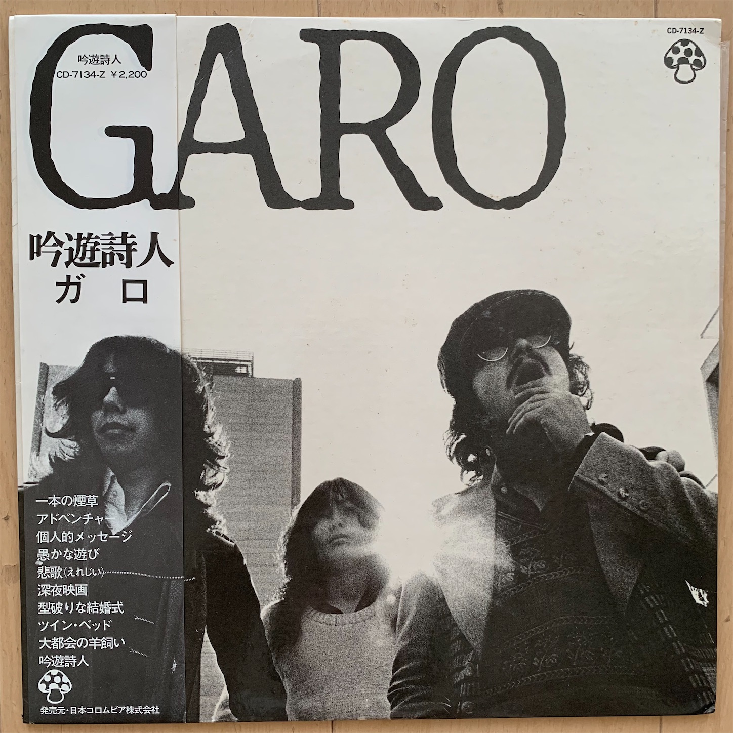 勝手にガロ月間⑦アルバム「吟遊詩人」 - ほなみの70年代レコード