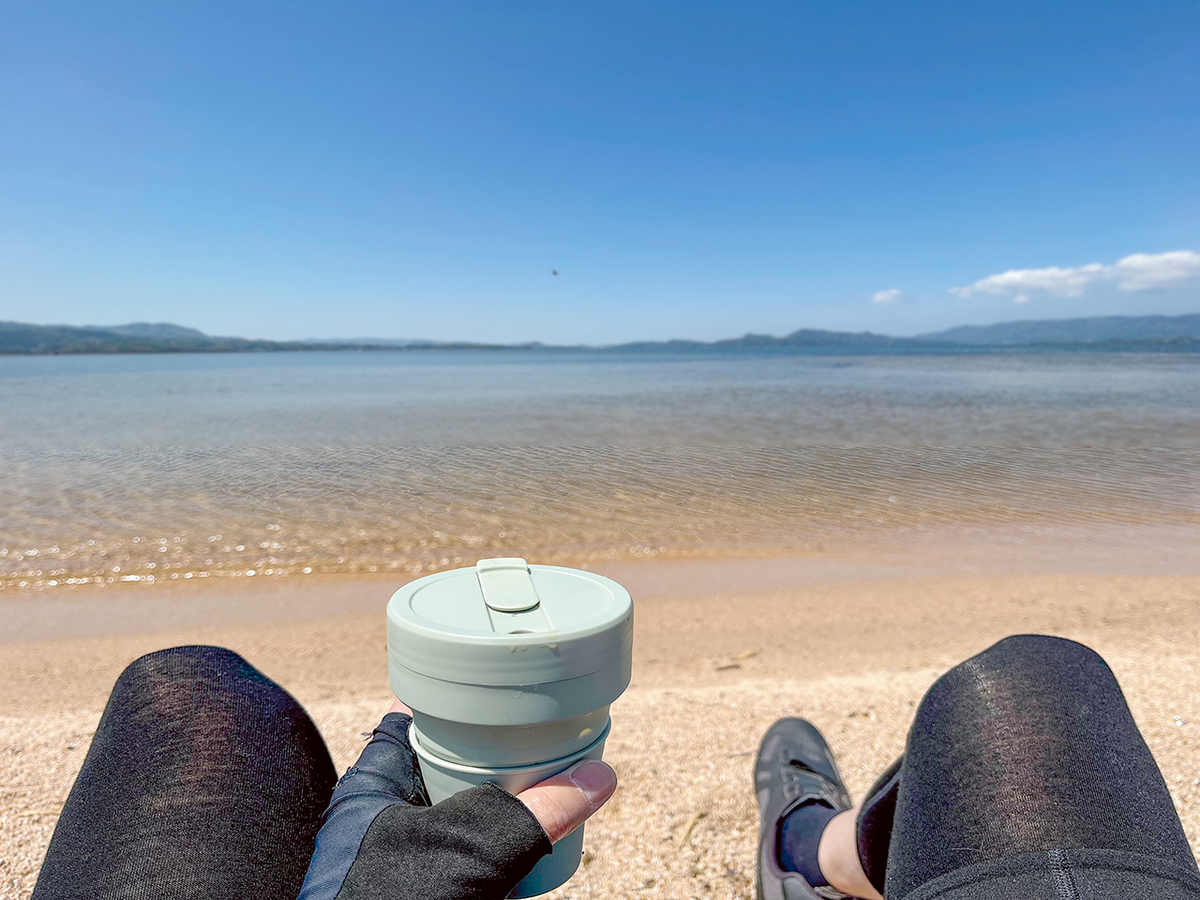 コーヒーを淹れる