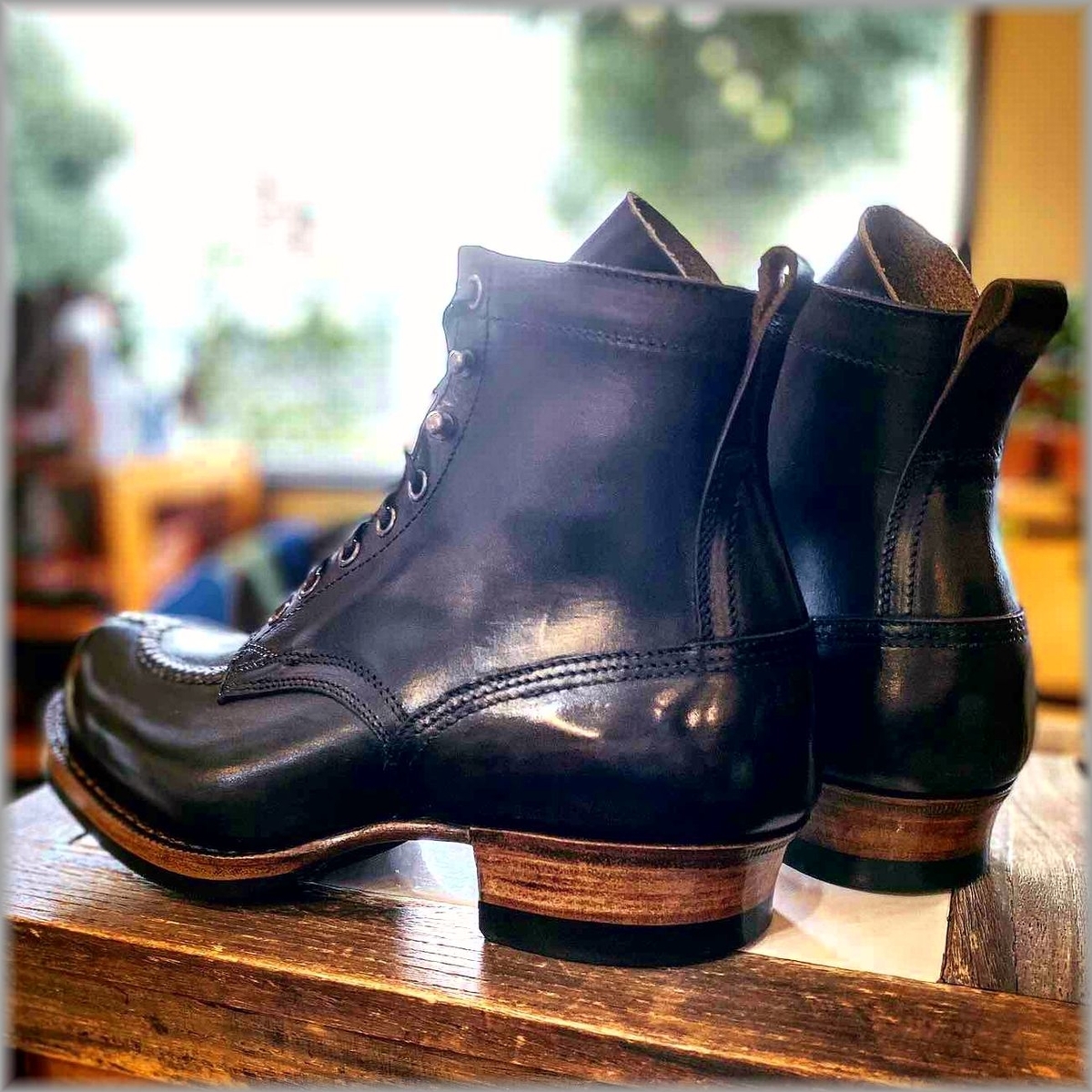 White Boots W100 Y-TIP Black CX - 美容室アムリタのアメカジ基地