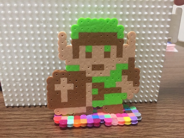 アイロンビーズ ファミコン版 ゼルダの伝説のリンク とピカチュウ を作ってみた ズボラな週末ガーデニング