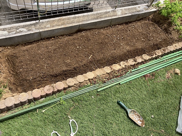 畝を立てる　４月29日