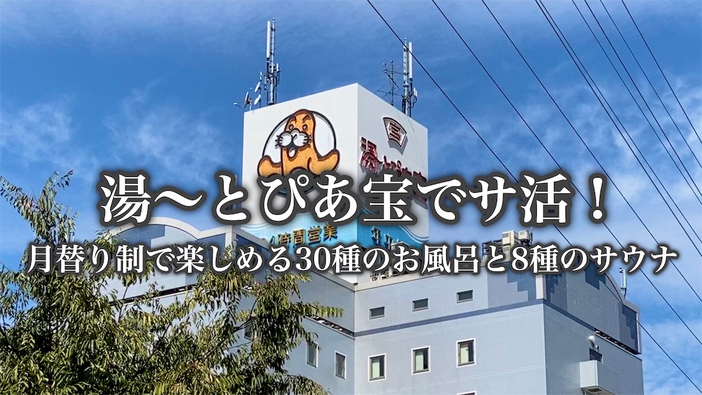 愛知 湯 とぴあ宝でサ活 月替り制で楽しめる30種類のお風呂と8種類のサウナ サウナのおねえさんが書く美容健康ブログ 愛知 湯 とぴあ宝でサ活 月替り制で楽しめる30種類のお風呂と8種類のサウナ サウナのおねえさんが書く美容健康ブログ