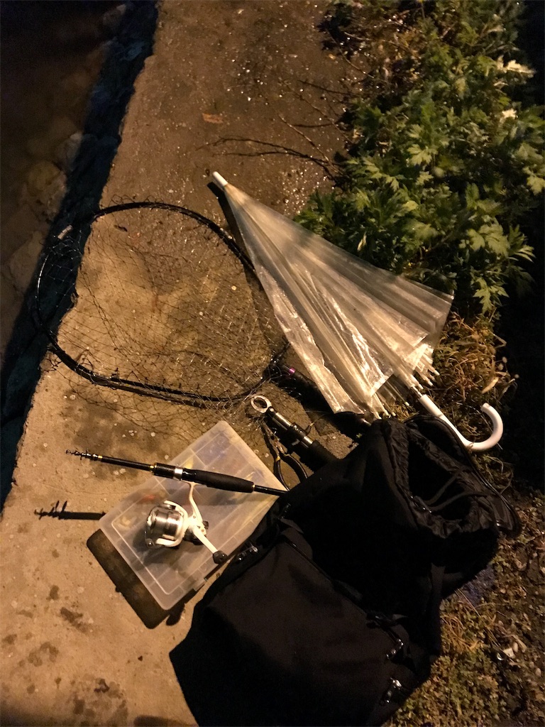 東京湾 船橋港 シーバス 陸っぱり パックロッド 電車釣行 プロトラスト バーサタイルスティック シマノ Jm110 アナハゼ太郎のパックロッドと大人の男の子ブログ