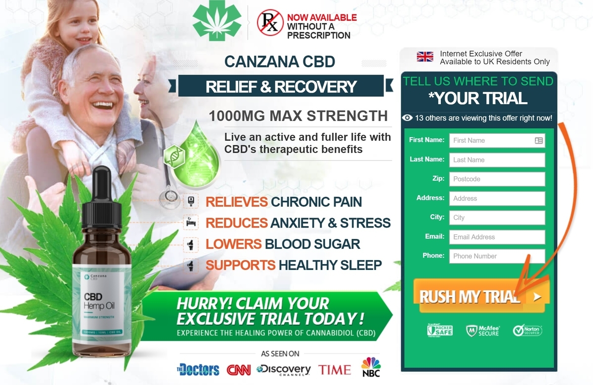 Canzana CBD Hemp Oil