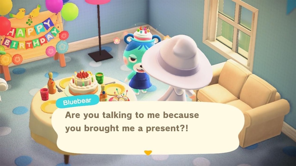 ACNH Favorite Villager’s Birthday STAFF BLOG ☆MARY☆ (メアリー）