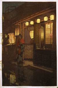 吉田博-料理や之夜 吉田博-料理や之夜