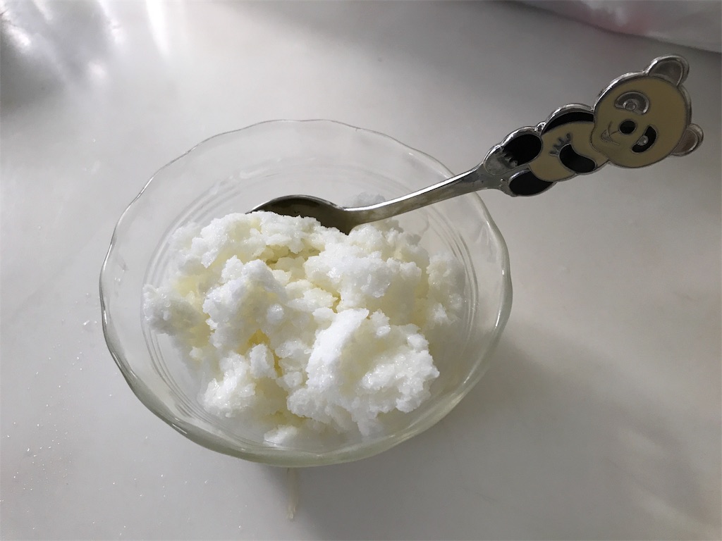 作ってみた シャリふわ カルピスかき氷 調理時間5分 ほぼシングルファーザー が作る簡単時短レシピ集