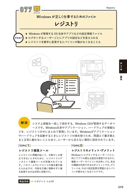 「レジストリ」の解説