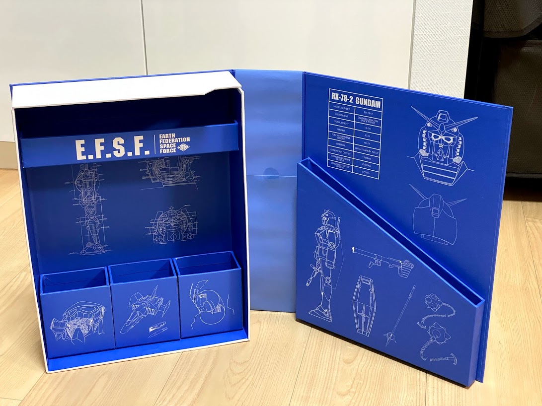 プレミアムバンダイで【機動戦士ガンダム 机上工具BOX】を買って