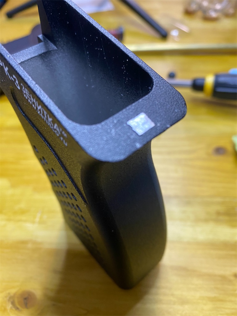 CYMAのAKSー74UにLCTのRK－3グリップを搭載して