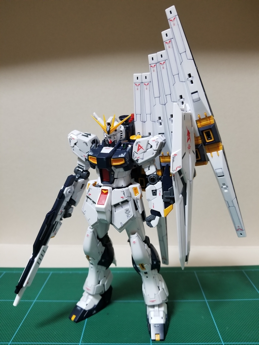RG νガンダム 素組みレビュー - ガンプラ 素組みブログ