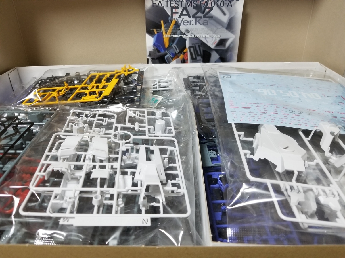 MG FAZZ Ver.Ka レビュー - ガンプラ 素組みブログ