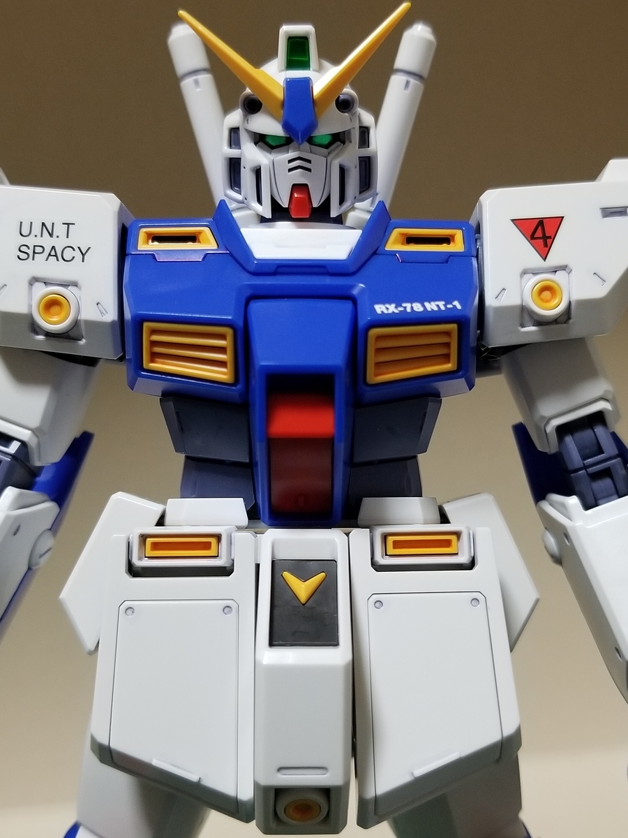 MG 1/100 ガンダムNT-1 Ver.2.0 レビュー 《デカール編