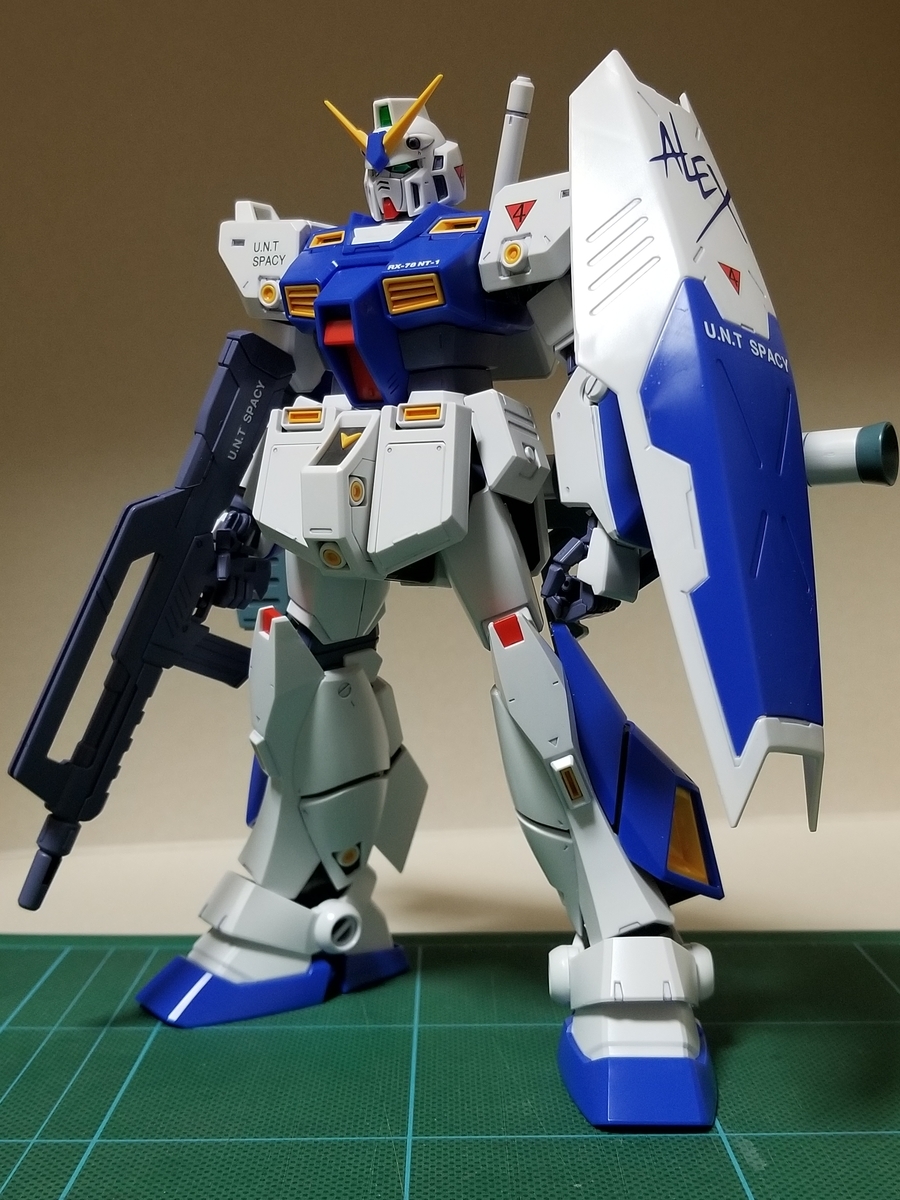 MG 1/100 ガンダムNT-1 Ver.2.0 レビュー 《デカール編》 - ガンプラ