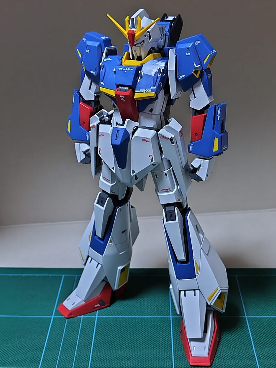OUTLET SALE- 訳あり品など大放出 MG 1/100 レビュー《⑧デカール及び完成 Ver.Ka ゼータガンダム ロボット