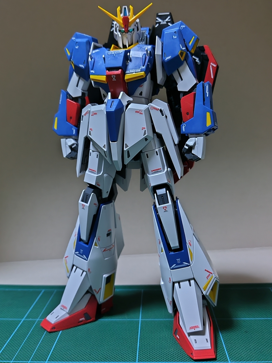 MG 1/100 ゼータガンダム Ver.Ka レビュー《⑧デカール及び完成